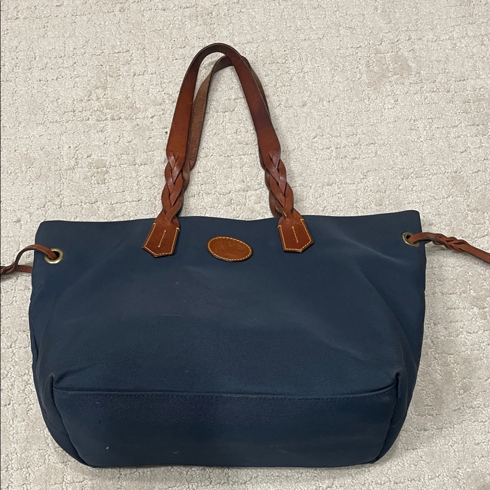 Navy Dooney and Bourke Tote
